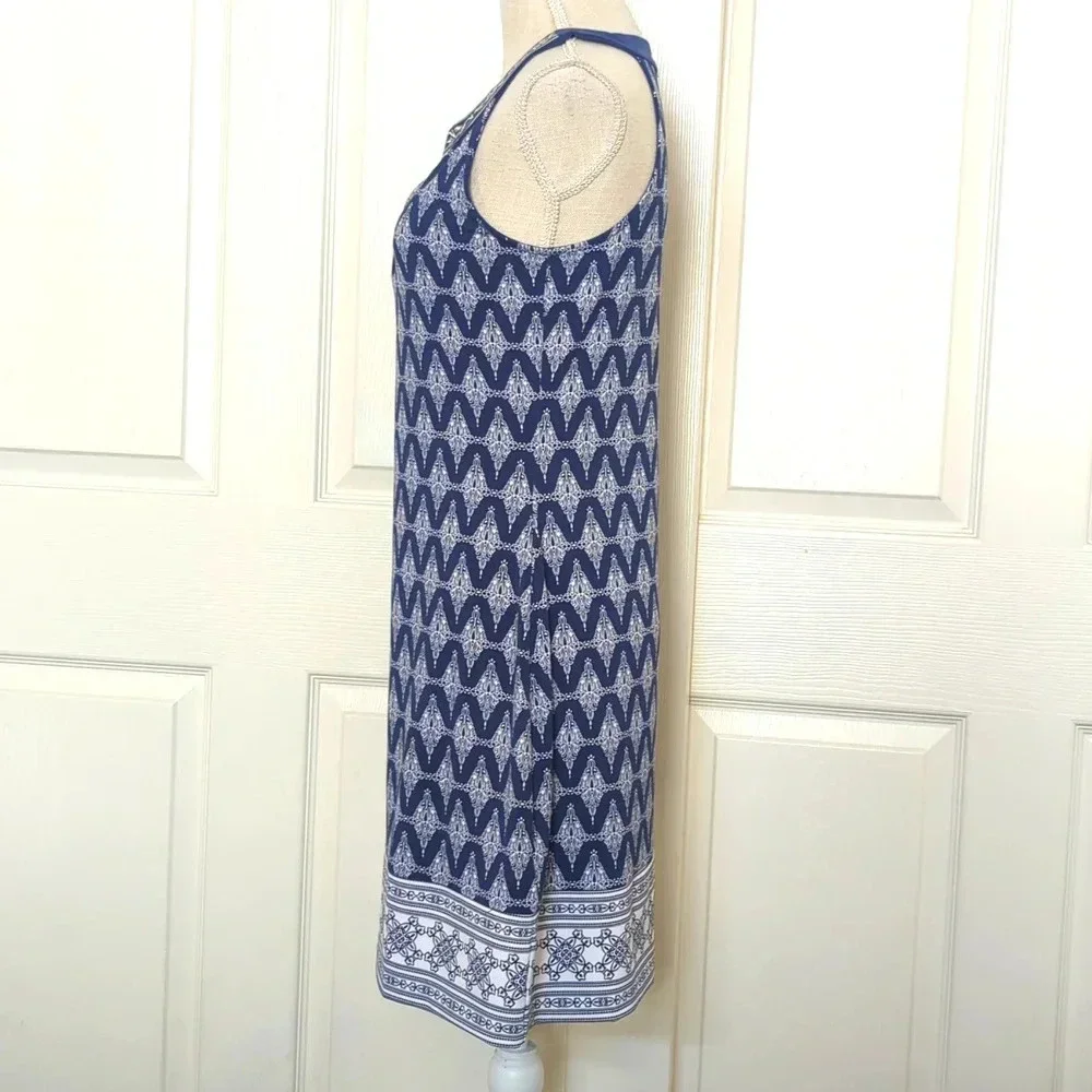 Magnolia Grace Embroidered Trim Knit Dress - Picture 7 of 10